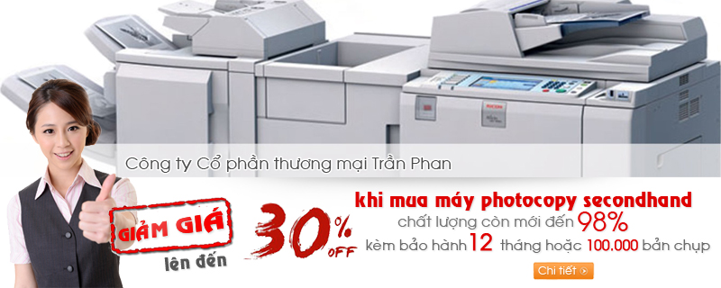 TranPhan.vn - Bán máy photocopy cũ giá rẻ nhất tại Hà Nội